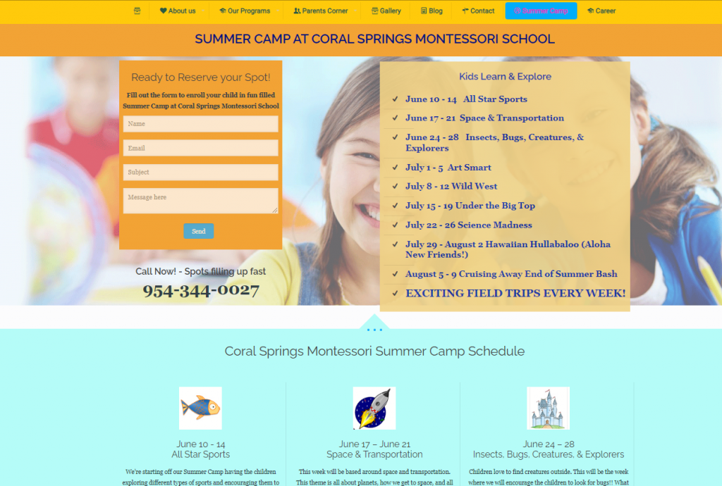 SUMMER-CAMP-AT-CORAL-SPRINGS-MONTESSORI-SCHOOL-954-344-0027